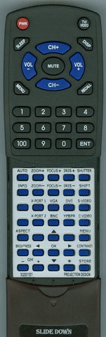 PROJECTION-DESIGN- F30SX+ Replacement Remote