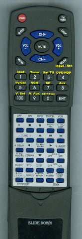 DENON--INSERT RT307010012008D Replacement Remote