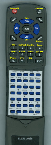 DENON--INSERT AVRA100ZONEII Replacement Remote
