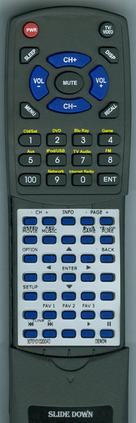 DENON 30701010200AD Replacement Remote