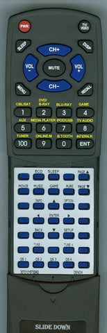 DENON--INSERT AVR-X1300W Replacement Remote