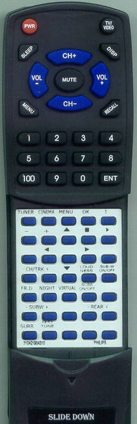 MAGNAVOX AS440 Replacement Remote
