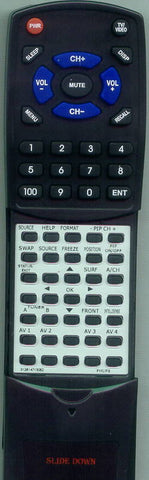PHILIPS 55PP9401 Replacement Remote