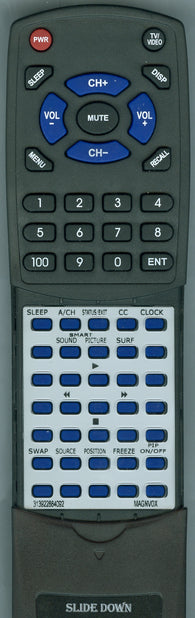 MAGNAVOX RC2538 Replacement Remote