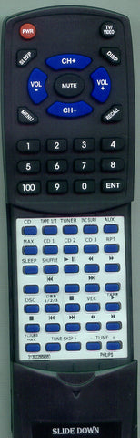 PHILIPS RC28243201 Replacement Remote