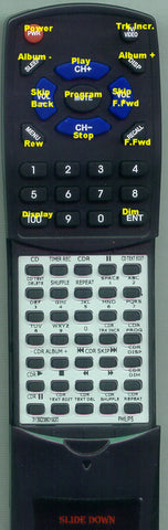 PHILIPS--INSERT CDR796 Replacement Remote
