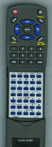 PHILIPS--INSERT MCM530-37 Replacement Remote