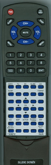 MAGNAVOX RT313923807191 Replacement Remote
