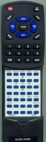 PHILIPS RC434601B Replacement Remote