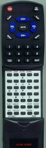 PHILIPS DVP320B17 Replacement Remote