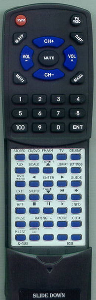 BS RT321GSXIII Replacement Remote
