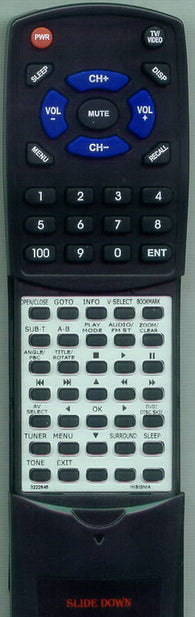INSIGNIA 32-22845 Replacement Remote