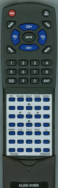 PROSCAN RT32LA25Q Replacement Remote