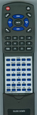 INSIGNIA 398GM10BEBYNOHT Replacement Remote