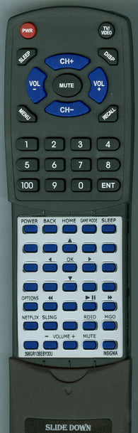 INSIGNIA NS48DR510NA17 Replacement Remote