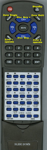 DENON--INSERT DCM5000 Replacement Remote