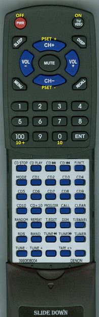 DENON DRAF101 RECEIVER Replacement Remote