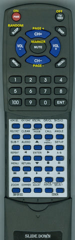 DENON--INSERT RC1037 Replacement Remote