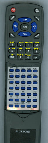 DENON--INSERT RC-1070 Replacement Remote