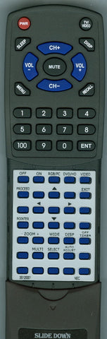 NEC RP100 Replacement Remote