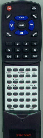 FISHER REM862 Replacement Remote