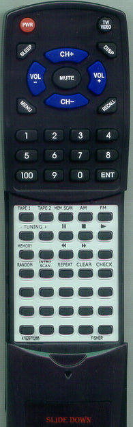 FISHER 4192970268 Replacement Remote