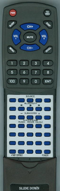 PIONEER 47466112SPSB23 Replacement Remote