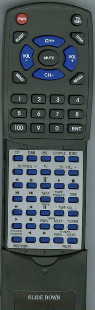 MAGNAVOX RT482221910201 Replacement Remote