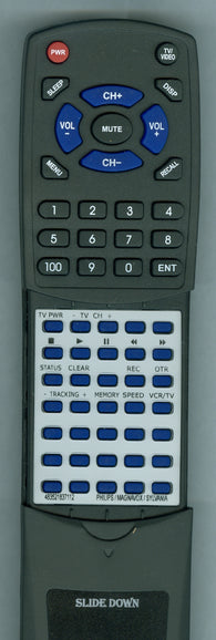 SYLVANIA 483521837112 Replacement Remote
