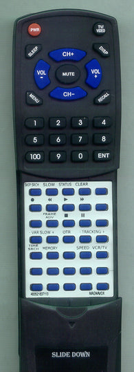 SYLVANIA 483521837113 Replacement Remote