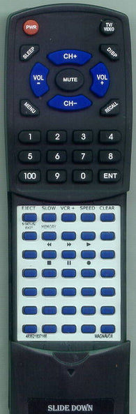 MAGNAVOX VRU362AT02 Replacement Remote