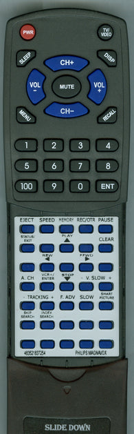 MAGNAVOX RT483521837254 Replacement Remote
