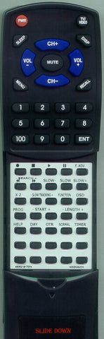 MAGNAVOX VSQS0560 Replacement Remote