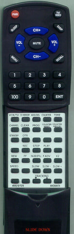 SYLVANIA 483521917077 Replacement Remote