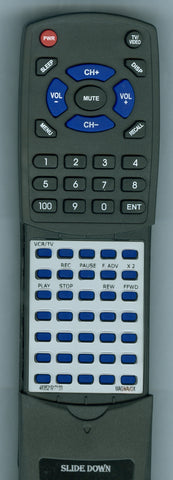 MAGNAVOX VSQS0550 Replacement Remote