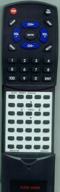 SYLVANIA RXH169WA02 Replacement Remote