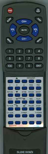 SYLVANIA 483521917406 Replacement Remote
