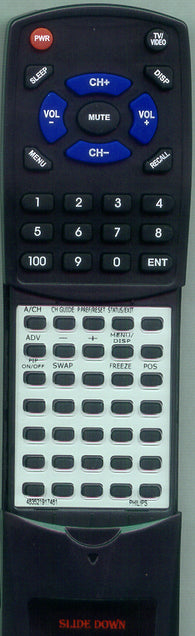 MAGNAVOX 00M0222ABD02 Replacement Remote