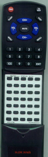 MAGNAVOX 13PR12C Replacement Remote