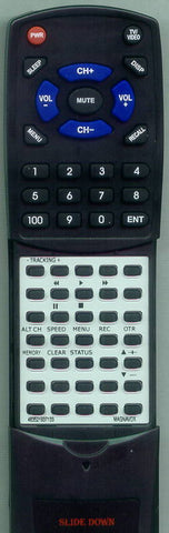 MAGNAVOX CCF192AT02 Replacement Remote