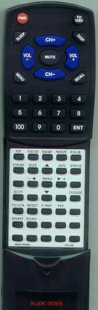 SYLVANIA RPF590AK014 Replacement Remote