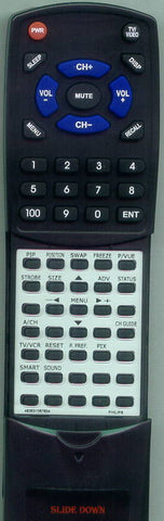 SYLVANIA 00S142ABBA02 Replacement Remote