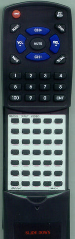 DAEWOO R43A07 Replacement Remote