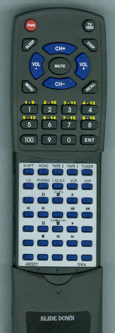 DENON--INSERT 4990092001 Replacement Remote