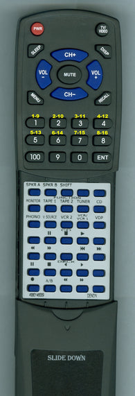 DENON--INSERT RC125 Replacement Remote