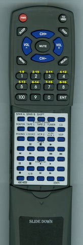 DENON--INSERT RC125 Replacement Remote