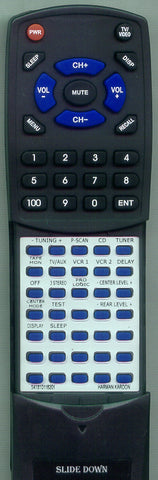 HARMAN KARDON RT541810118201 Replacement Remote