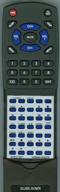 HARMAN KARDON HK3250 Replacement Remote
