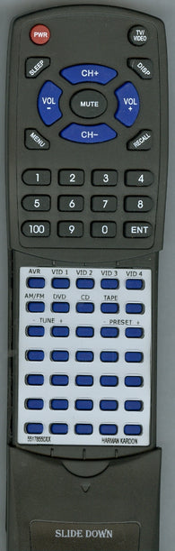 HARMAN KARDON AVR320 ZONE II Replacement Remote