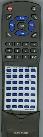 HARMAN KARDON AVR320 ZONE II Replacement Remote